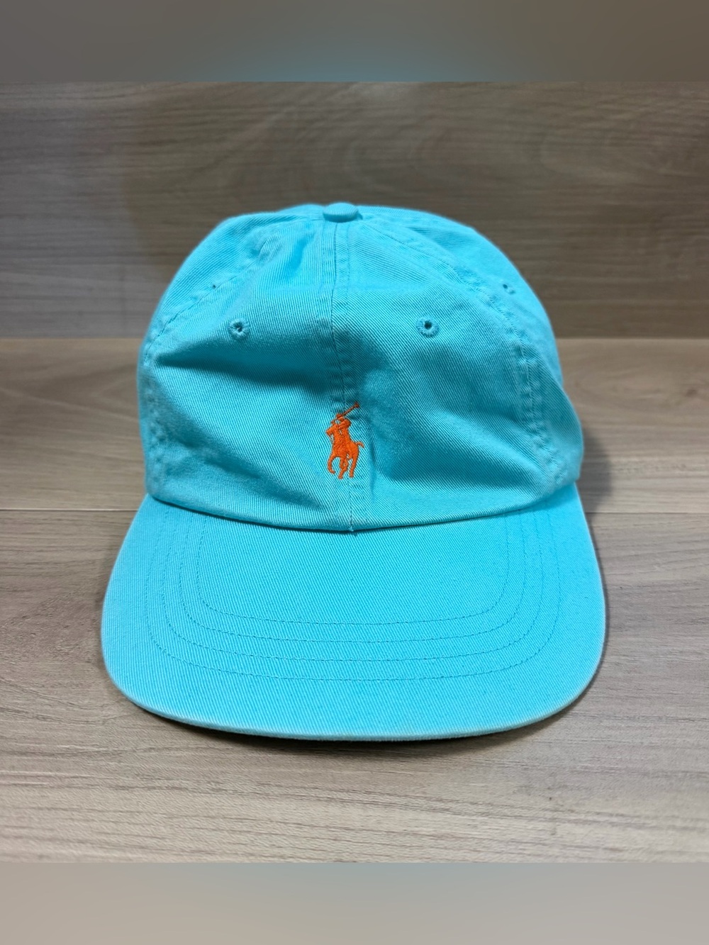 Polo Ralph Lauren Iconic Cotton Chino Ball Cap/Hat Vintage Blue Unisex NWT